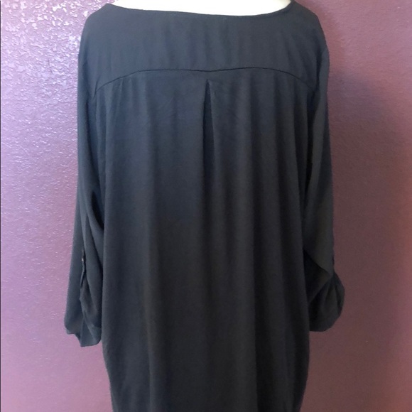 3 for $30....NWOT. Gray dress shirt. - Picture 4 of 5